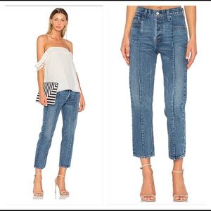 Levi’s altered straight leg jeans
